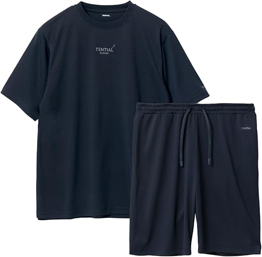 BAKUNE Dry Men's リカバリーウェア 上下セット（半袖・ショートパンツ