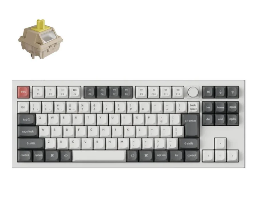 Keychron Q3 Ultra 8K ワイヤレスカスタムメカニカルキーボード 日本語配列（かな刻印なし）のレンタル