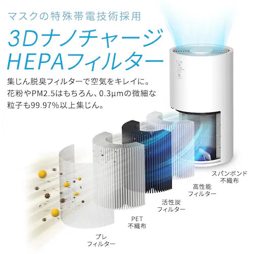 アイリスオーヤマ 空気清浄機 16畳 AAP-S30Cのレンタル