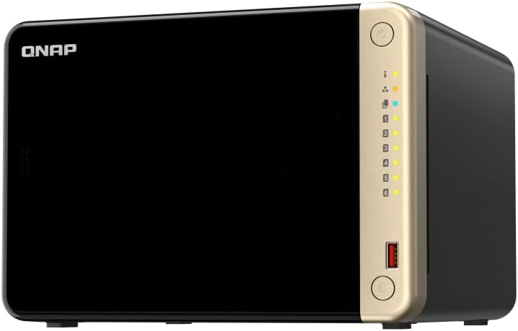QNAP NAS 6ベイ TS-664-8G 8GBのレンタル