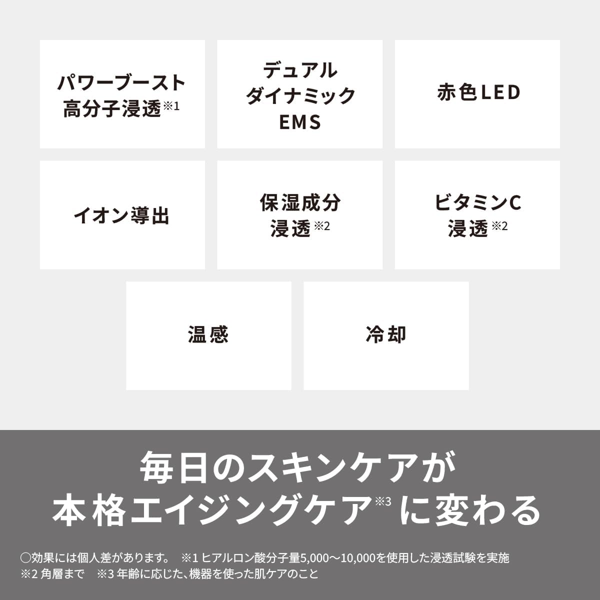 パナソニック イオン美顔器 イオンブースト マルチ EXのレンタル