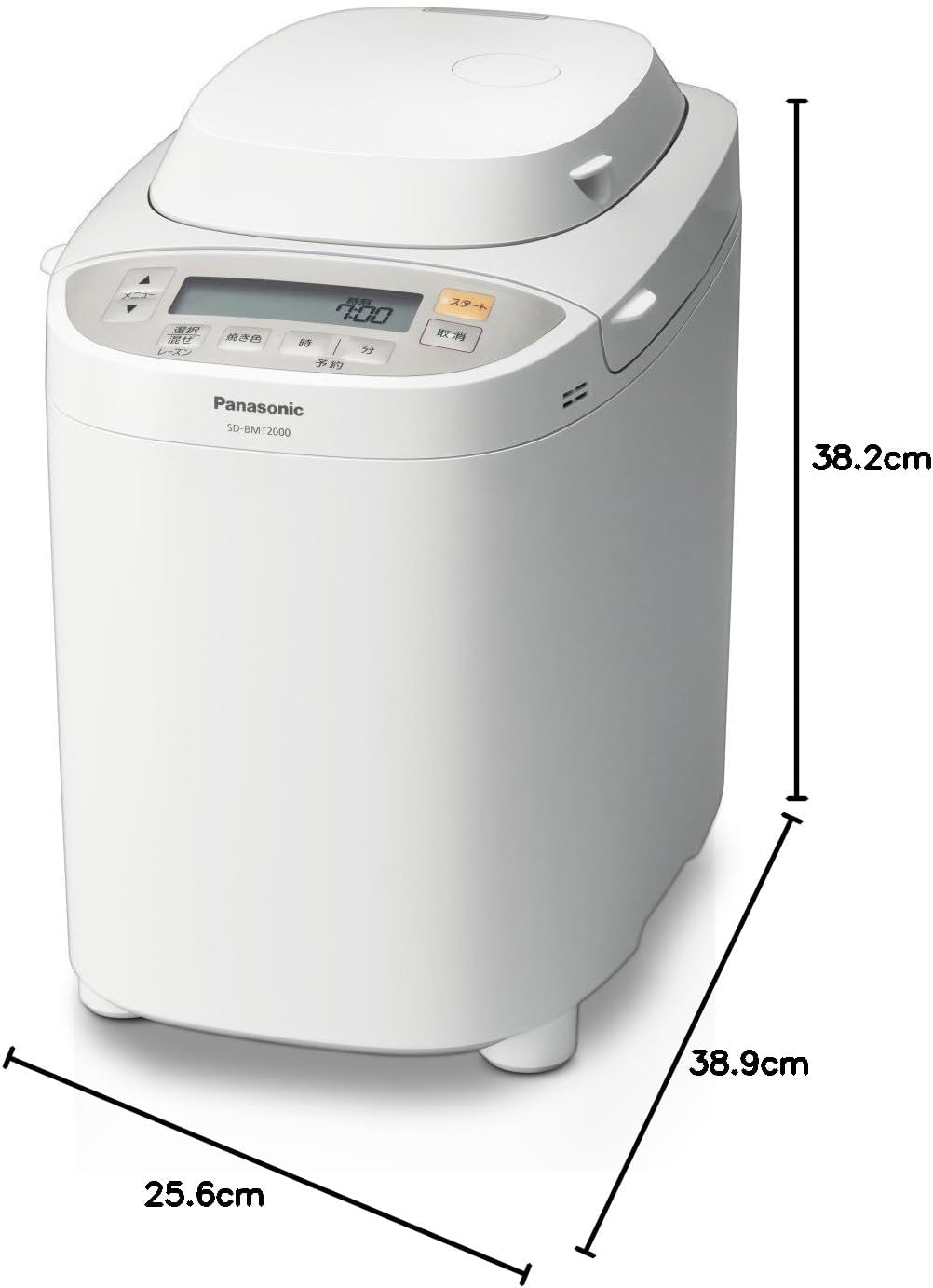 パナソニック ホームベーカリー SD-BMT2000-Wのレンタル