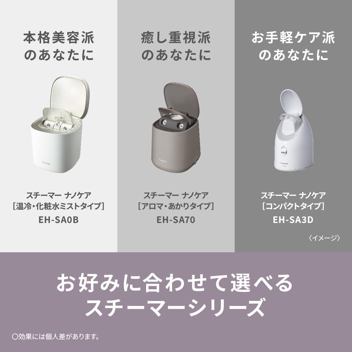 パナソニック フェイススチーマー コンパクト EH-SA3D-Cのレンタル
