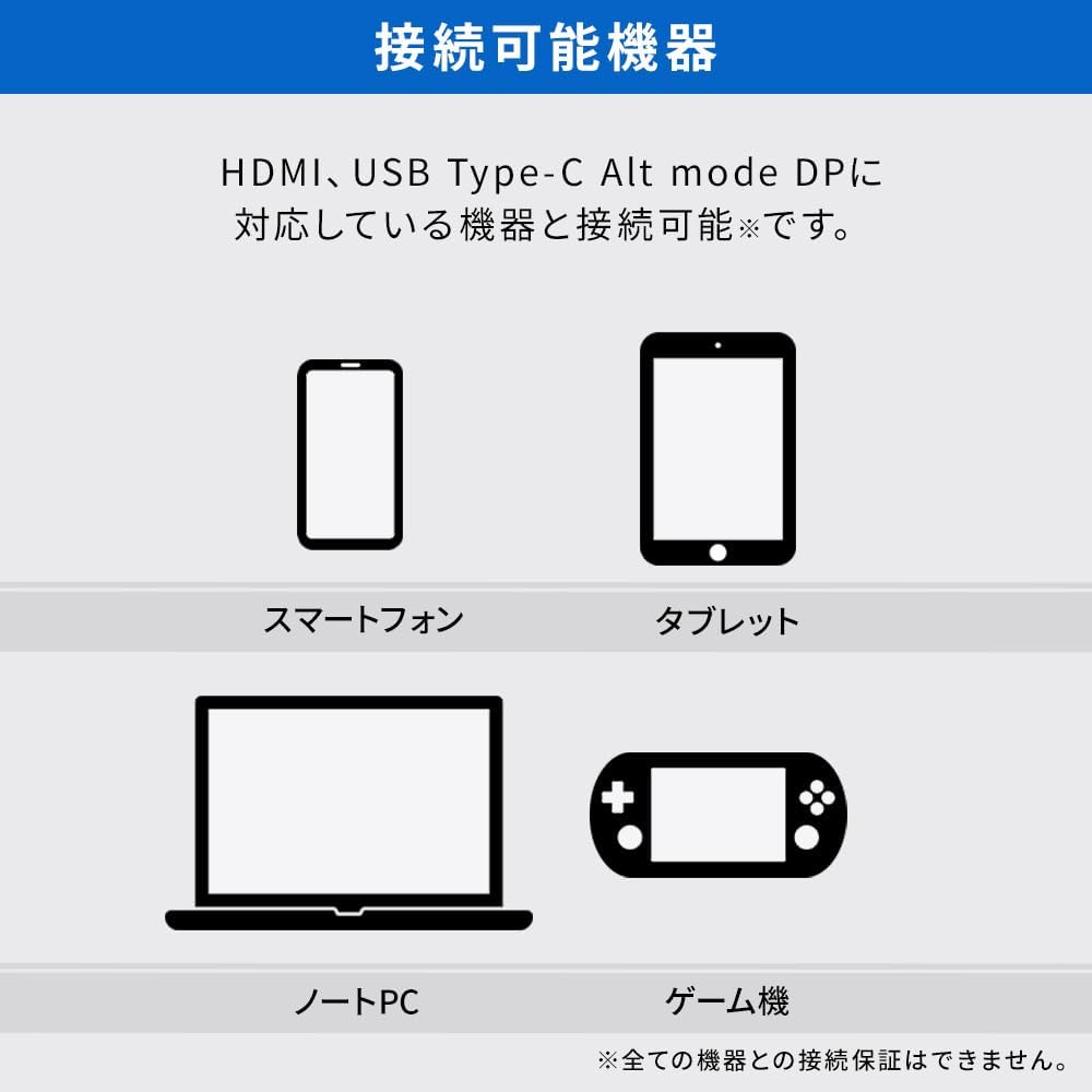アイリスオーヤマ 15.6インチ モバイルモニター DP-FF164S-Bのレンタル