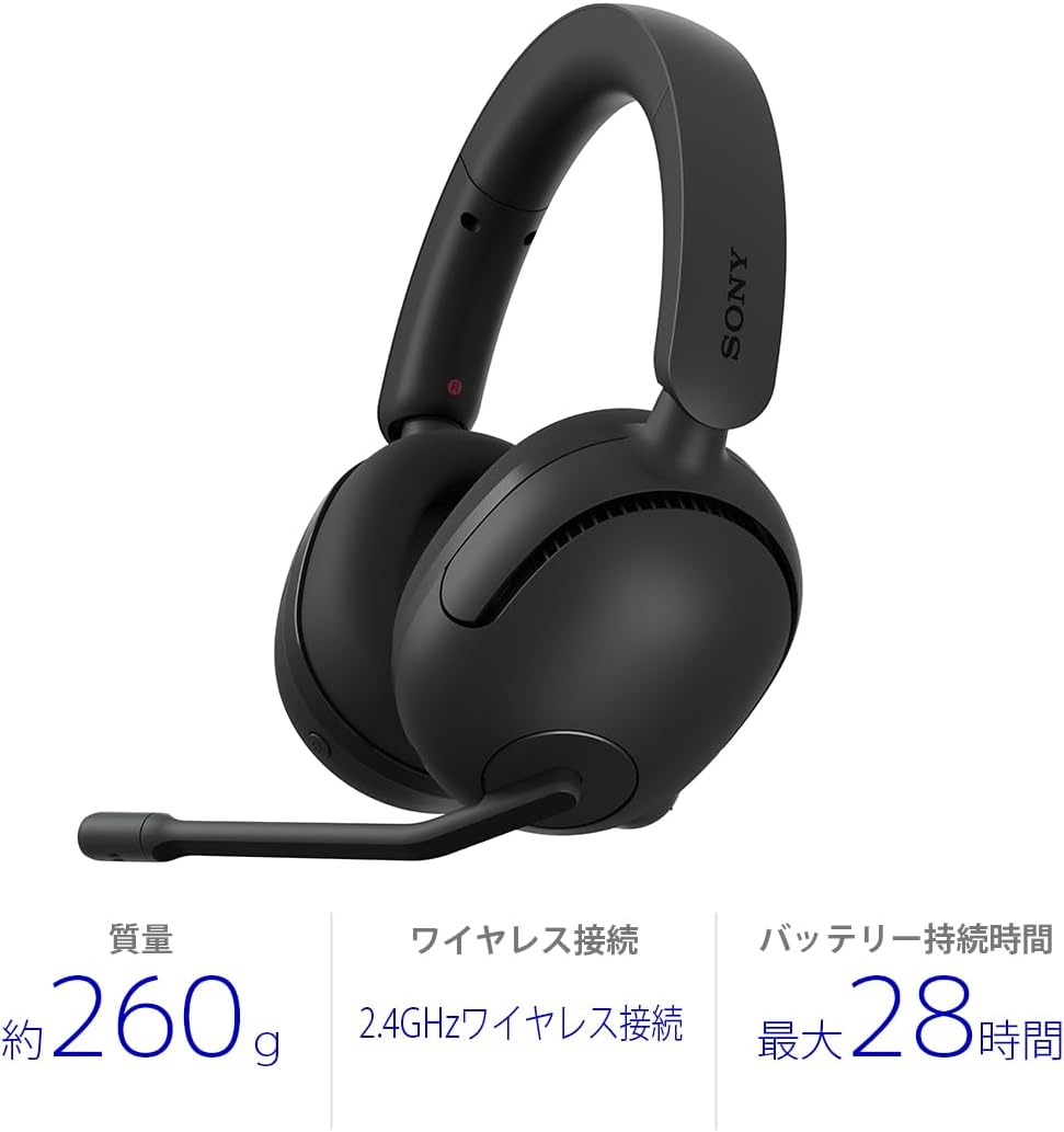 SONY ゲーミングヘッドセットINZONE H5: WH-G500のレンタル