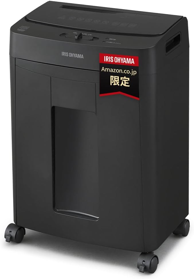 アイリスオーヤマ マイクロクロスカットシュレッダー AZ-AFS60M-B