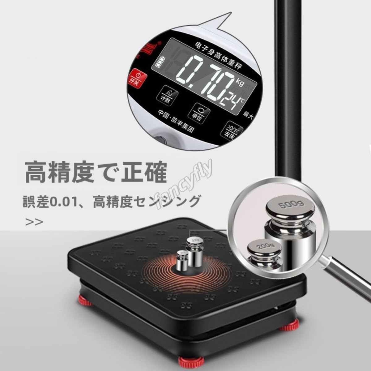 fancyfly 身長体重計のレンタル