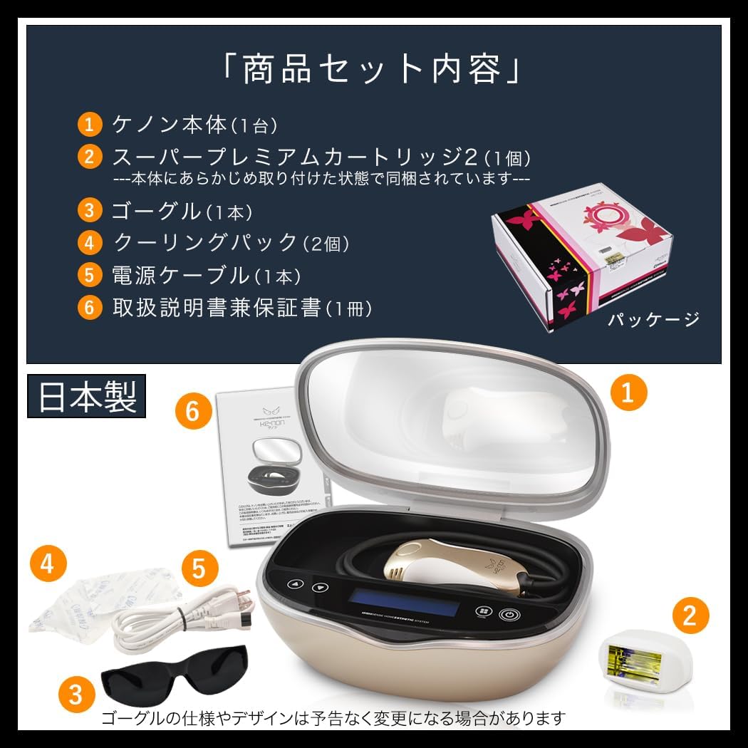 エムテック ケノン 光美容器のレンタル