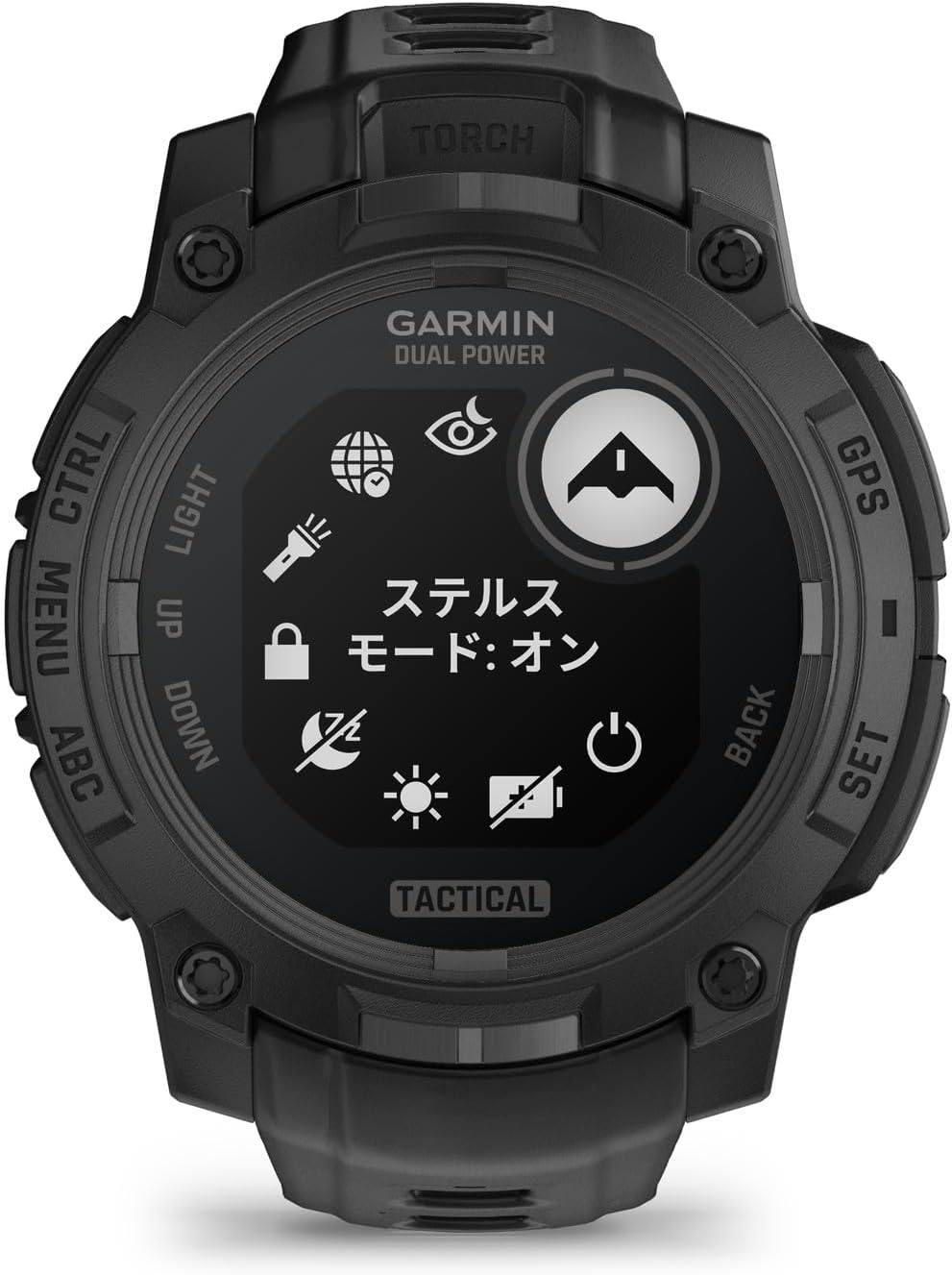 GARMIN スマートウォッチ Instinct 3 Dual Power Tacticalのレンタル