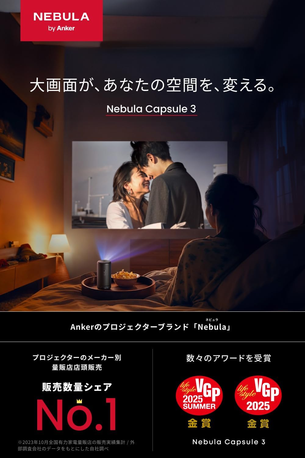 Anker Nebula Capsule 3のレンタル