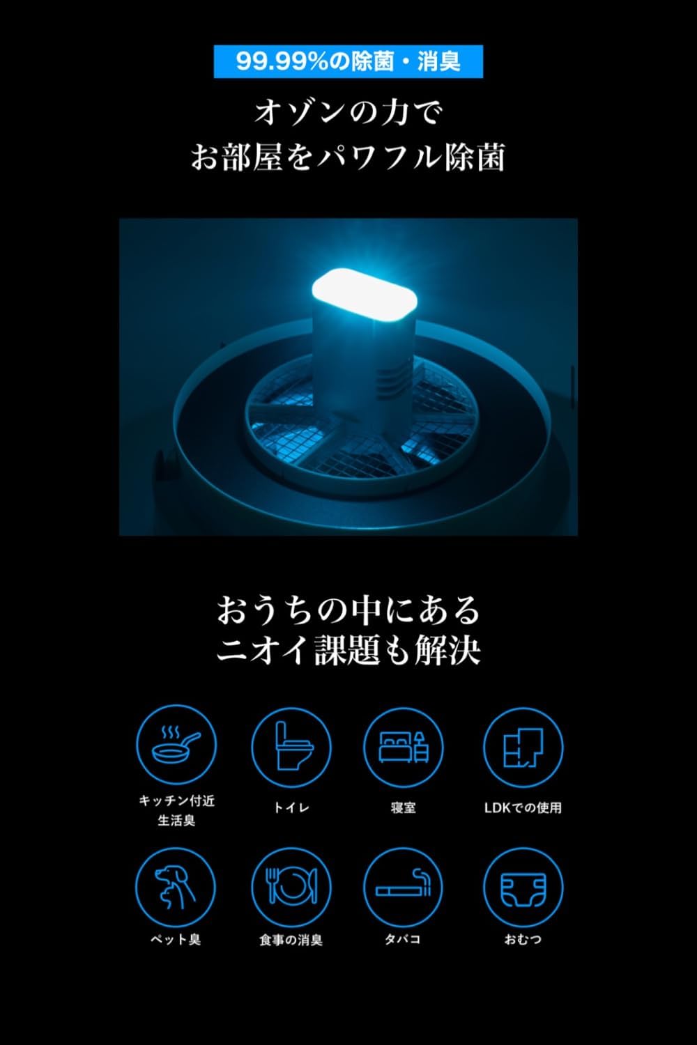cado LEAF 130 空気清浄機のレンタル