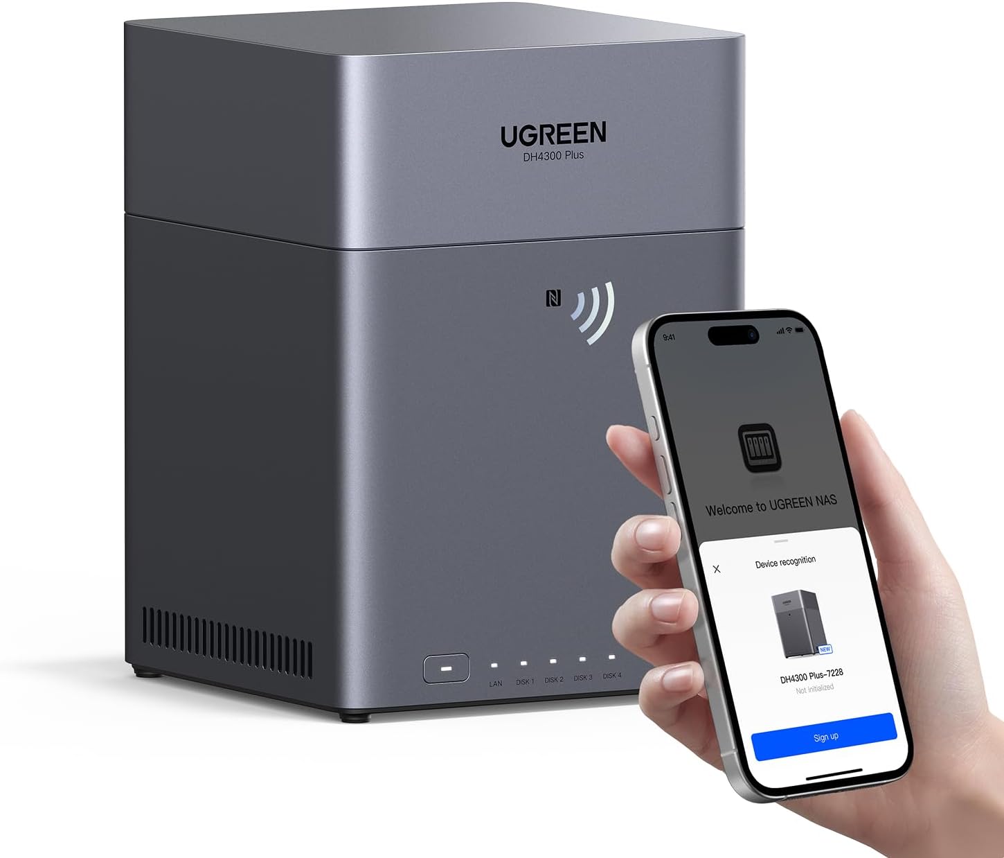 UGREEN NASync DH4300 Plusのレンタル
