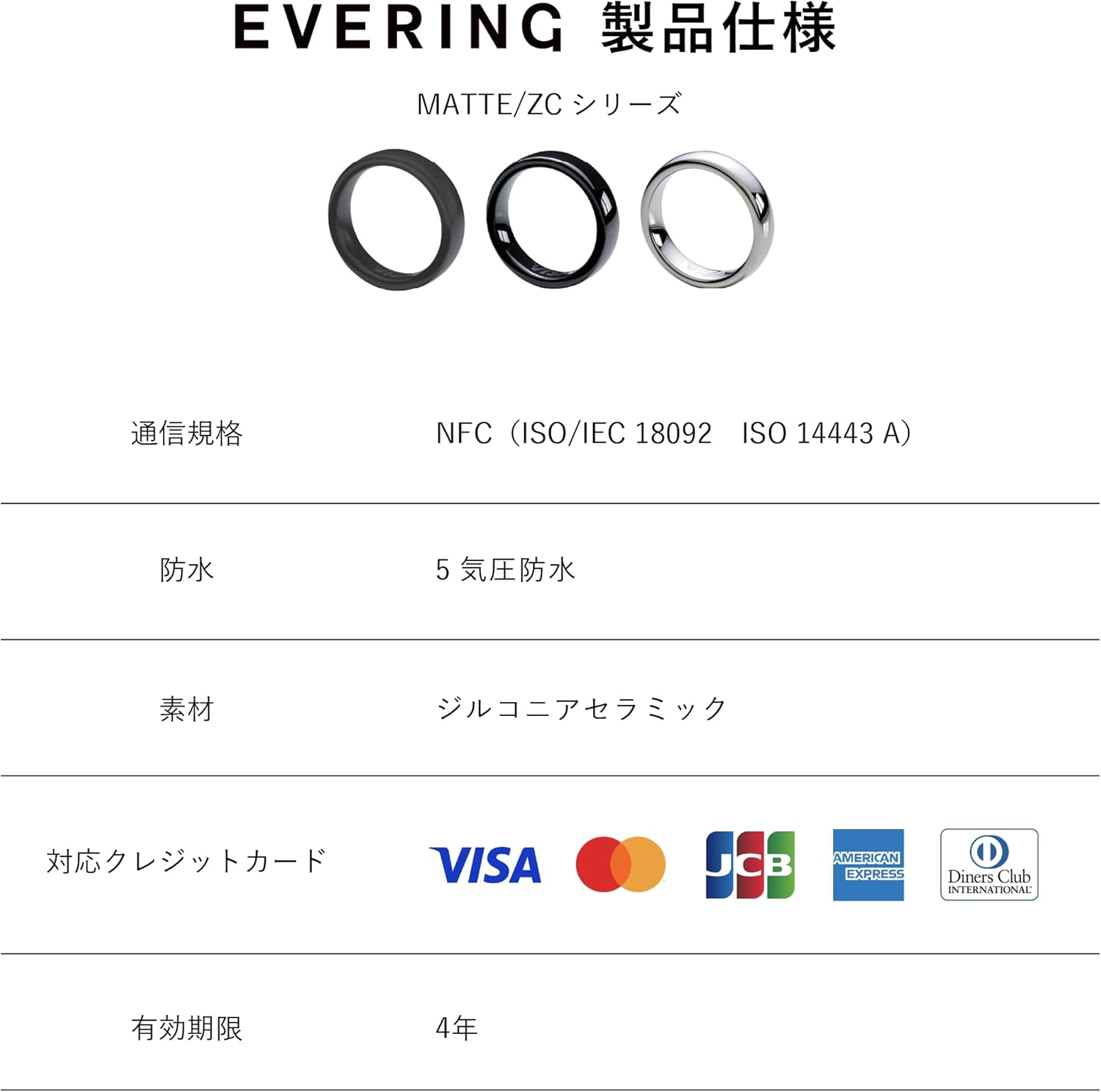 EVERINGのレンタル
