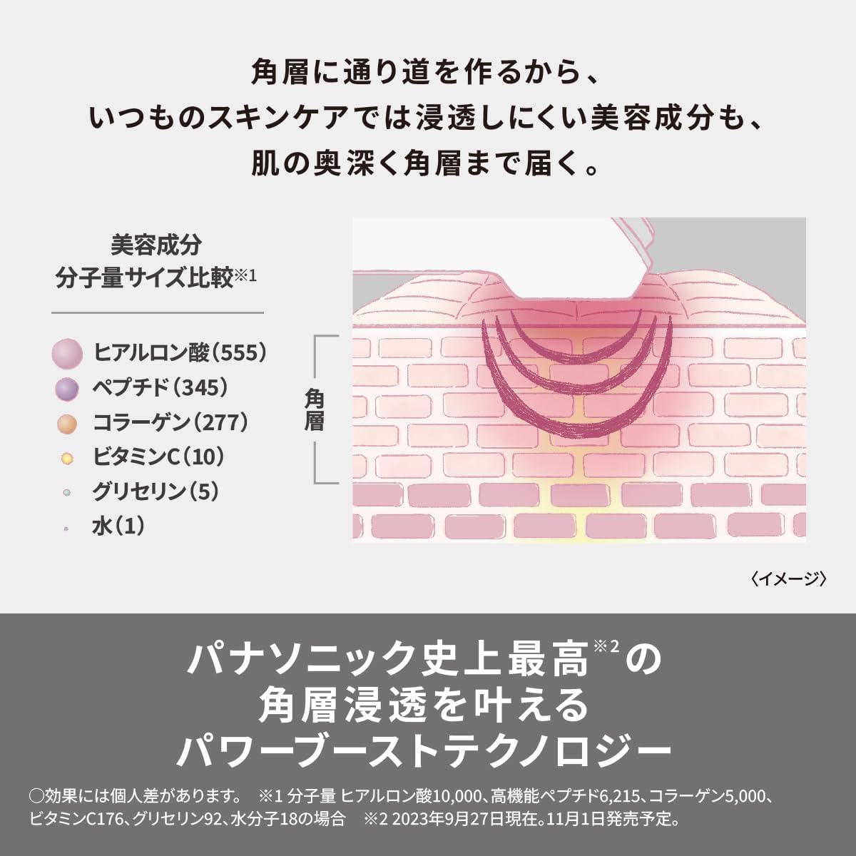 パナソニック イオン美顔器 イオンブースト マルチ EXのレンタル