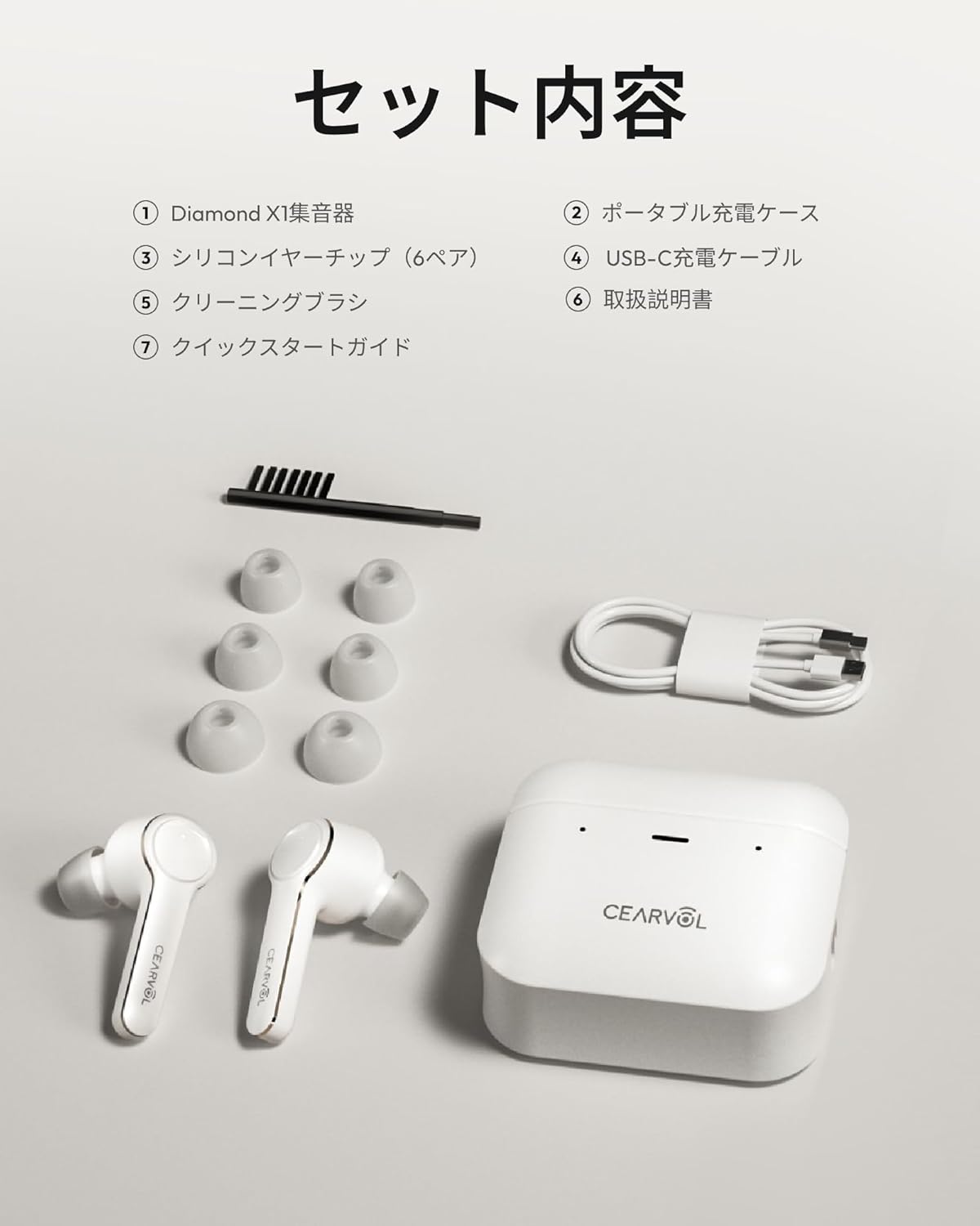 Cearvol Diamond X1 集音器のレンタル