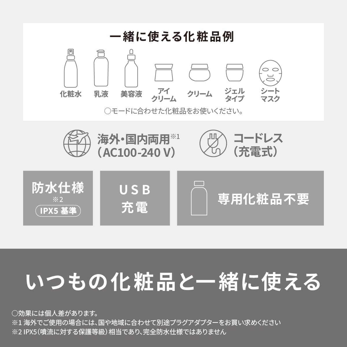 パナソニック イオン美顔器 イオンブースト マルチ EXのレンタル