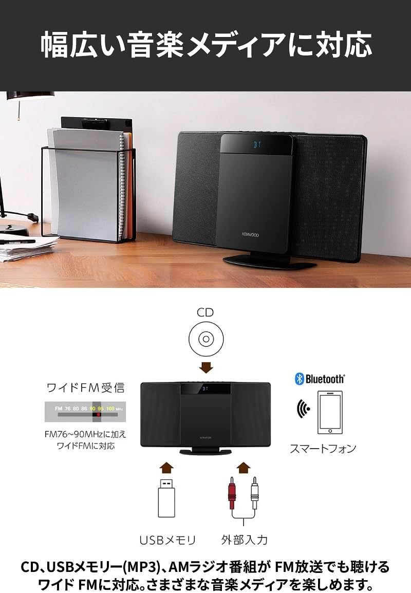 JVCケンウッド コンパクトCDコンポ LCA-10のレンタル