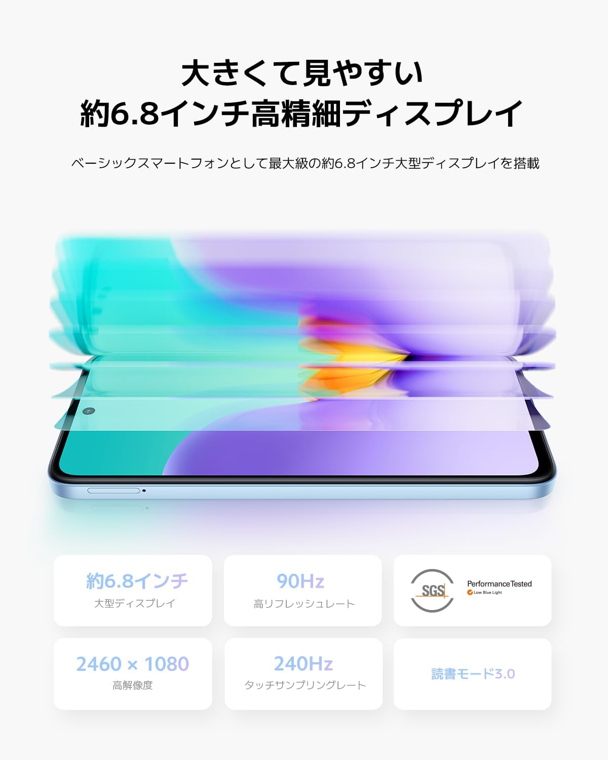 Xiaomi REDMI 12 5Gのレンタル