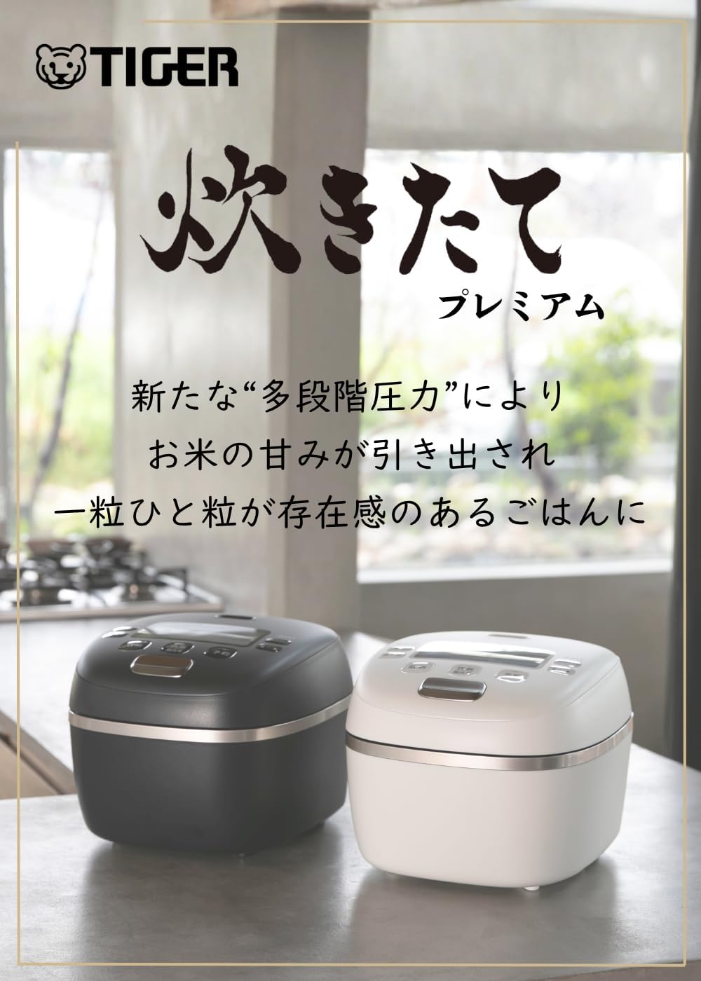 タイガー 5.5合炊飯器 JRI-N100 Kのレンタル