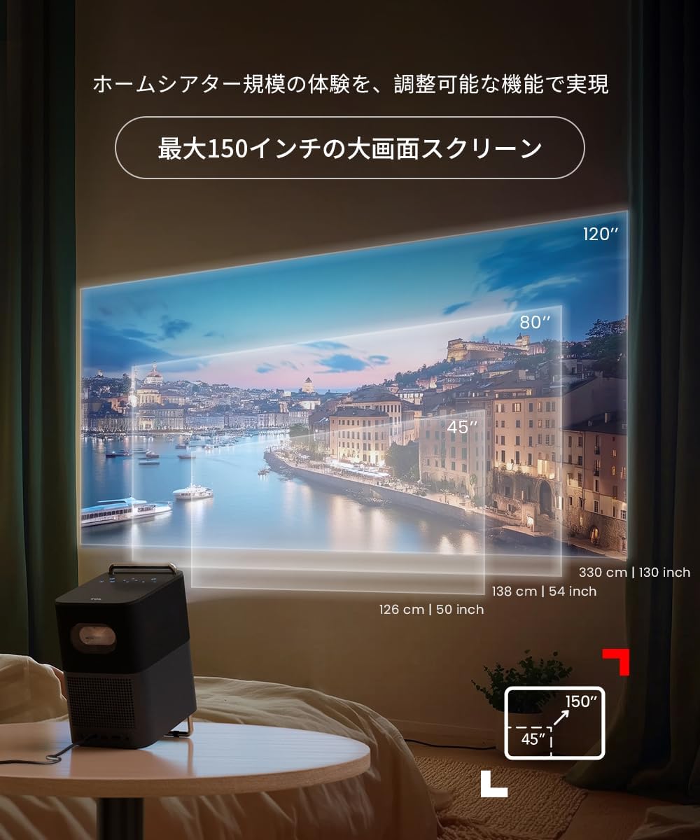 TCL Projector A1sのレンタル