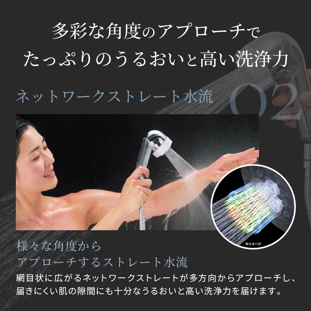 Mirable 潤 シャワーヘッド ウルトラファインミストのレンタル