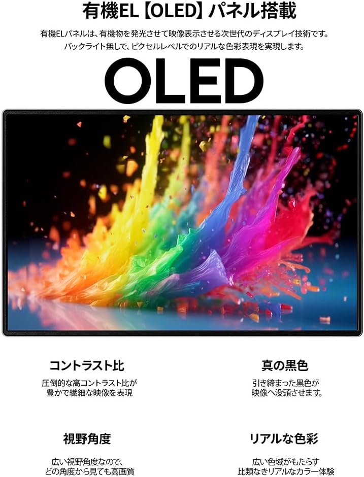 JAPANNEXT 13.3インチモバイルモニター JN-MD-OLED133UHDRのレンタル
