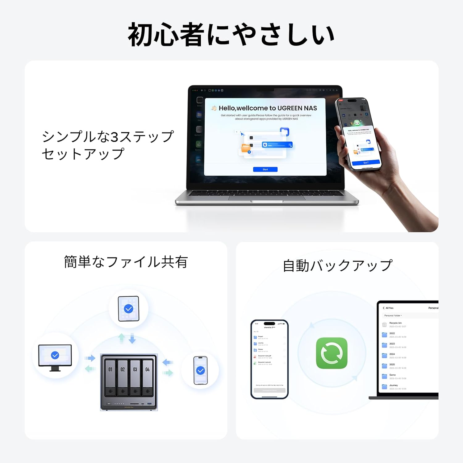 UGREEN NASync DXP4800 Plusのレンタル