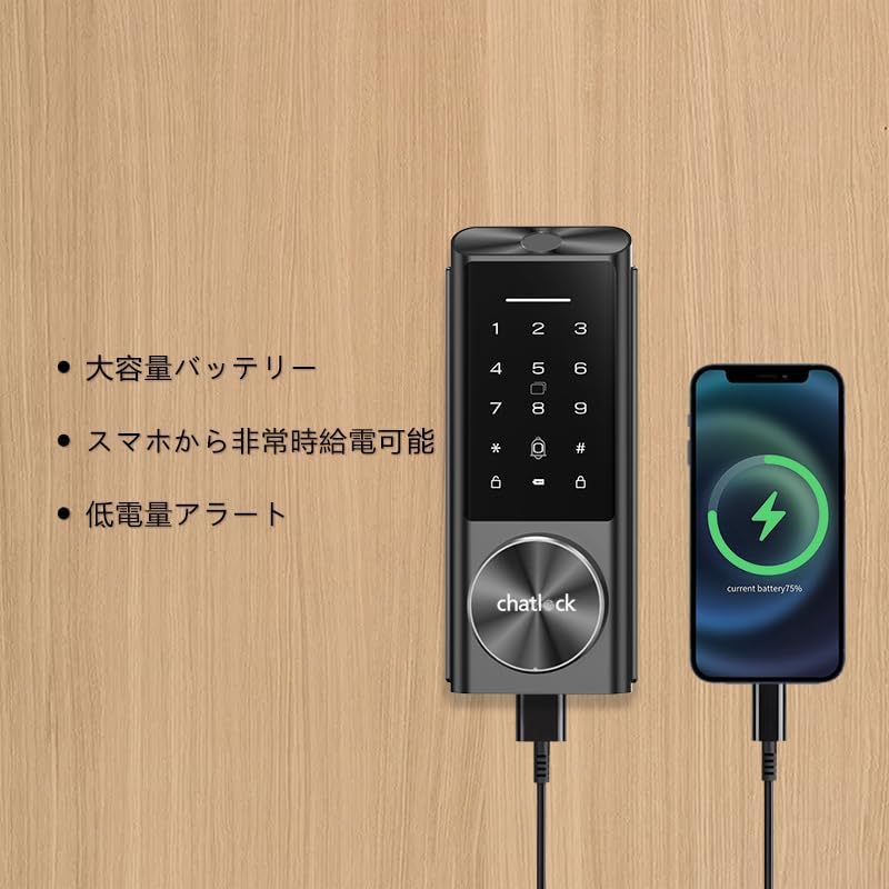 ChatLOCK スマートロック T10顔認証のレンタル