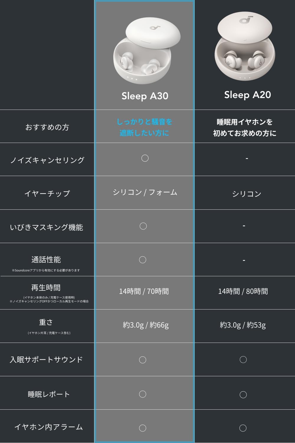 Anker Soundcore Sleep A30 ワイヤレスイヤホンのレンタル