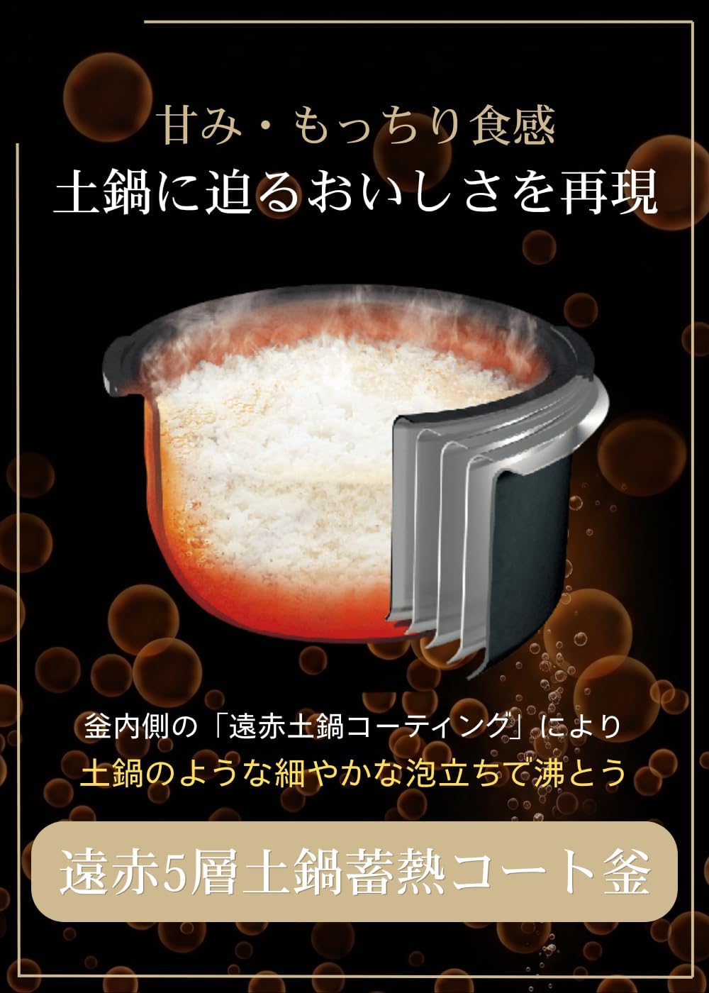 タイガー 5.5合炊飯器 JRI-N100 Kのレンタル