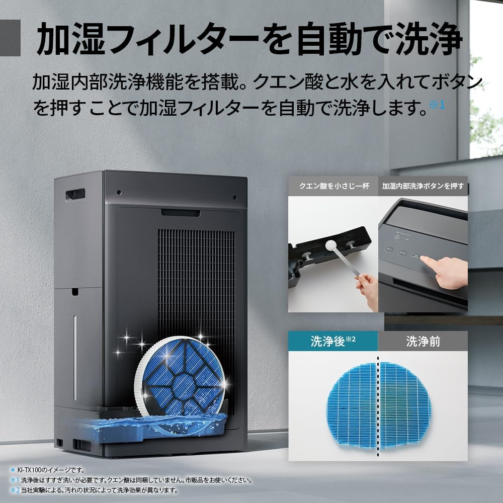 シャープ プラズマクラスターNEXT  加湿空気清浄機のレンタル