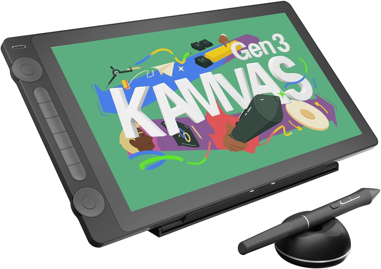 HUION 液タブ Kamvas 16(Gen 3)のレンタル
