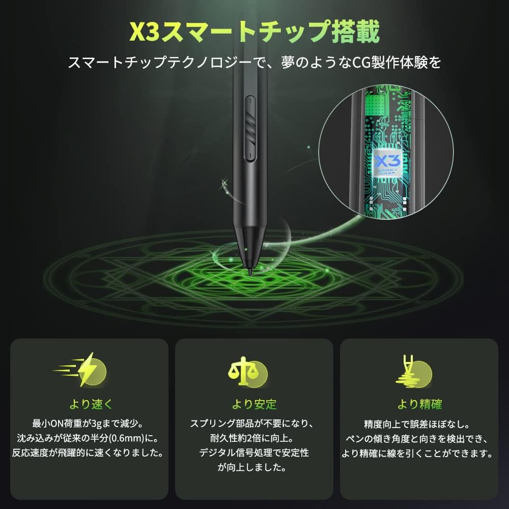 XPPen 液タブ 16セカンドのレンタル