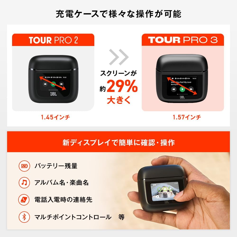 JBL TOUR PRO 3 ワイヤレスイヤホンのレンタル