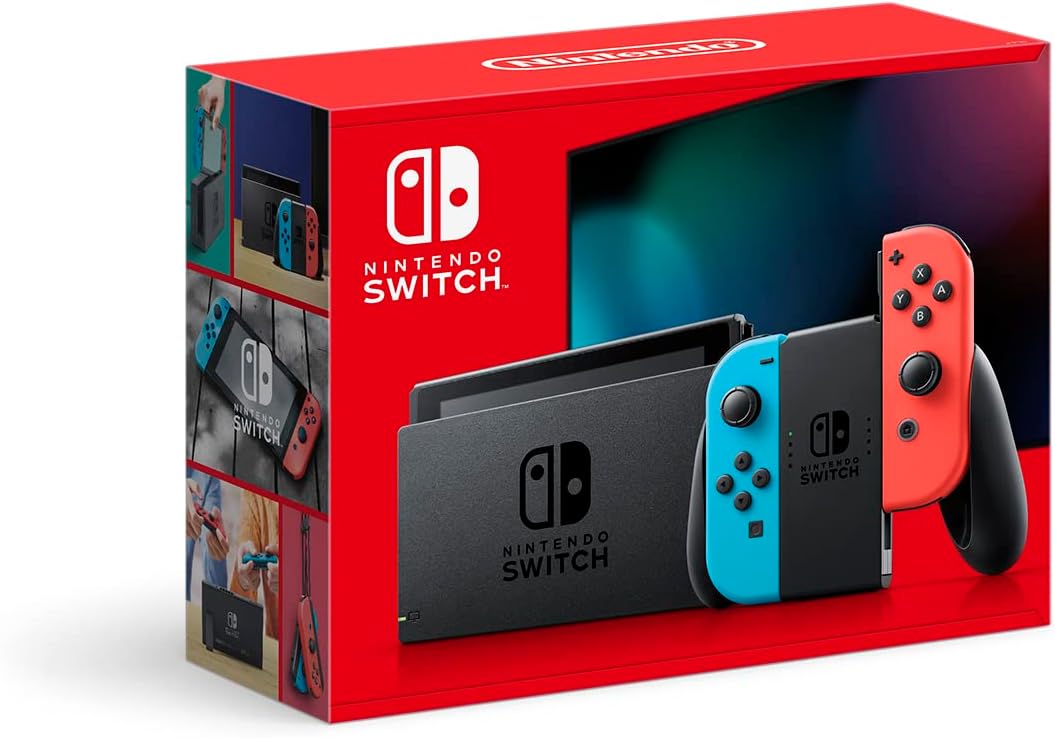 Nintendo Switch Joy-Con(L) ネオンブルー/(R) ネオンレッドのレンタル