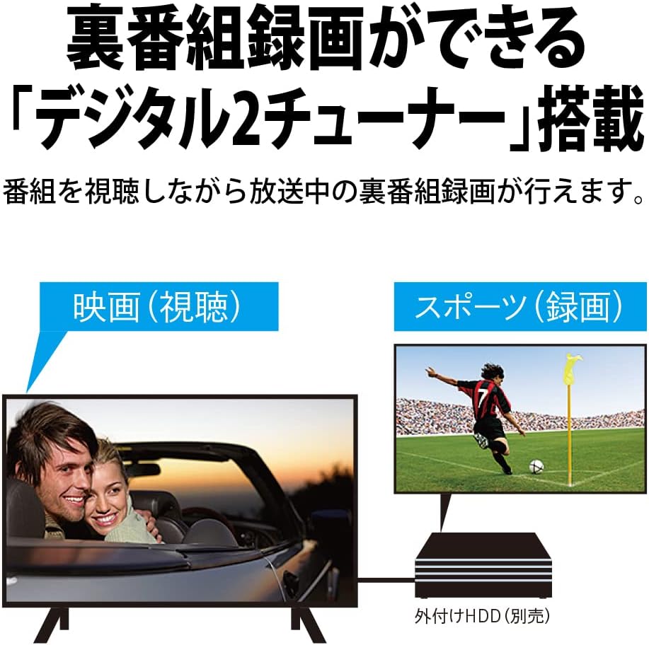 シャープ 32Vテレビ 2T-C32EF1のレンタル