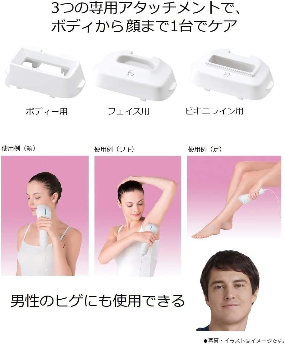 パナソニック 光美容器 光エステ ボディ&フェイス用 ハイパワータイプのレンタル