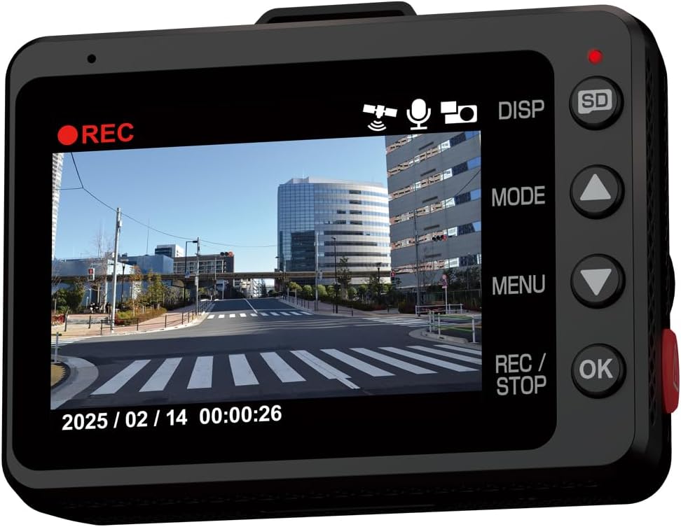 ユピテル 前後2カメラドライブレコーダー SN-TW6200のレンタル