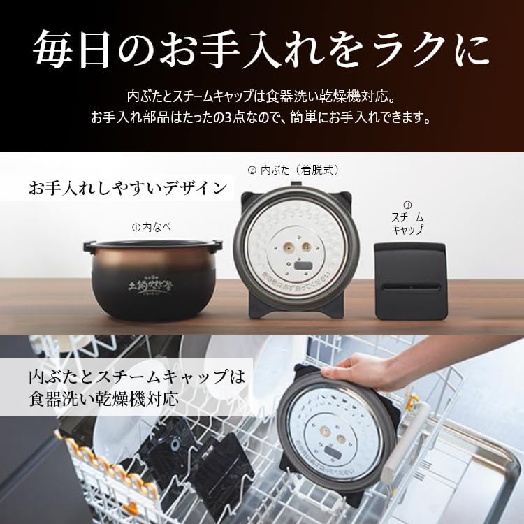 タイガー 5.5合炊飯器 JPI-S10NKのレンタル