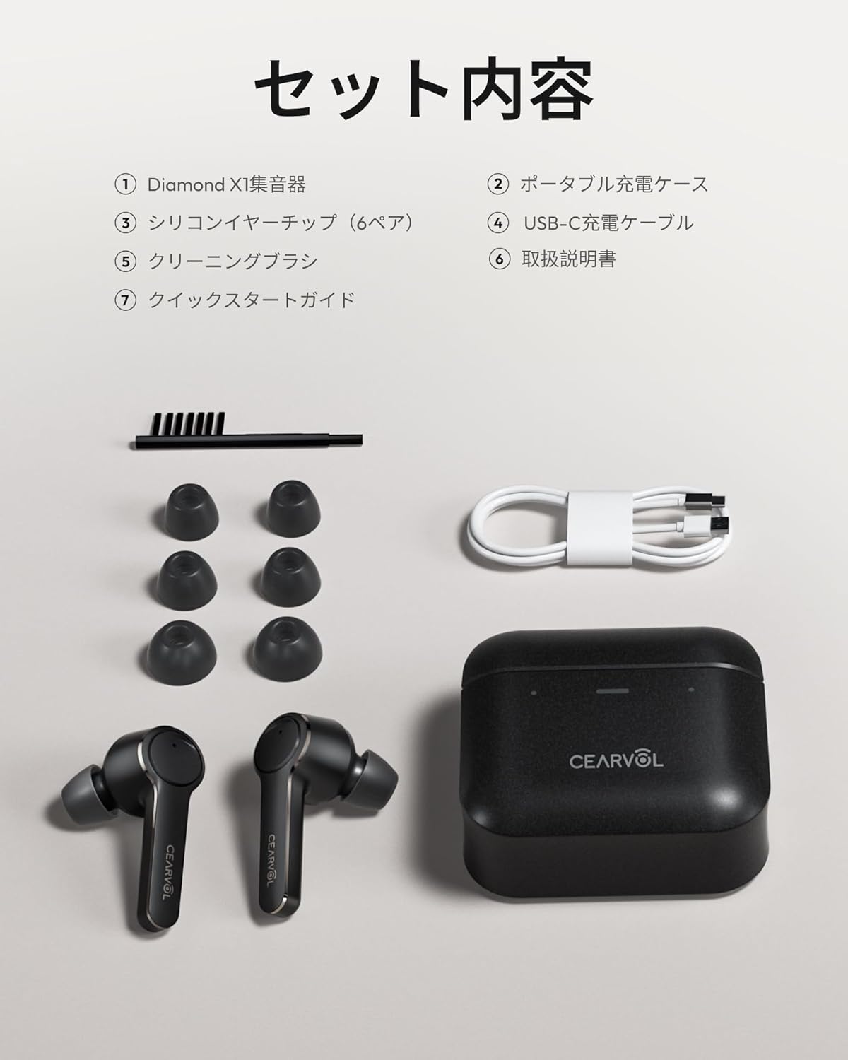 Cearvol Diamond X1 集音器のレンタル