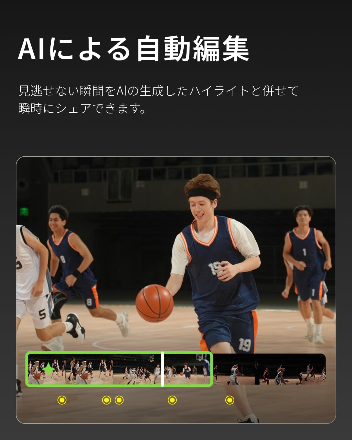 XbotGo Falcon 4K アクションカメラのレンタル