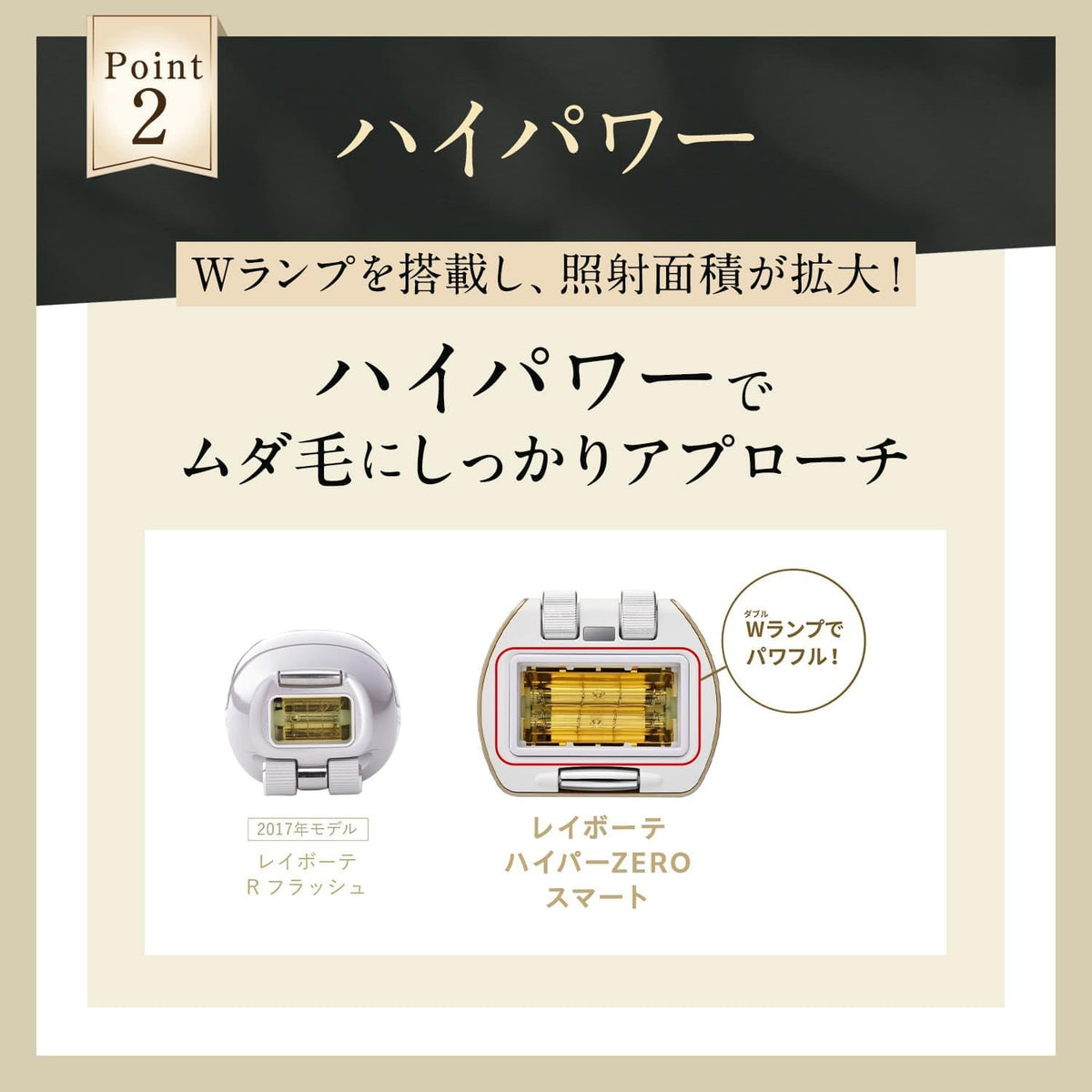 ヤーマン 光美容器 レイボーテ ハイパーZERO スマートのレンタル