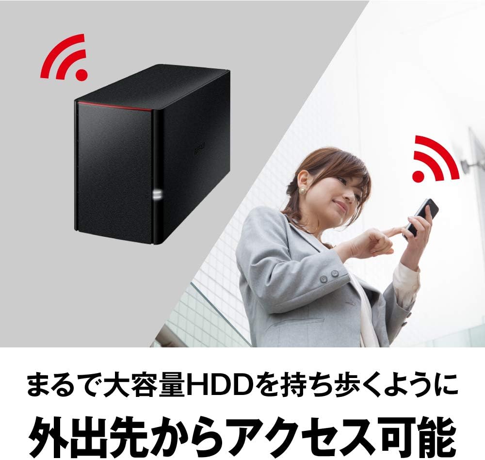 BUFFALO NAS RAID1対応モデルのレンタル