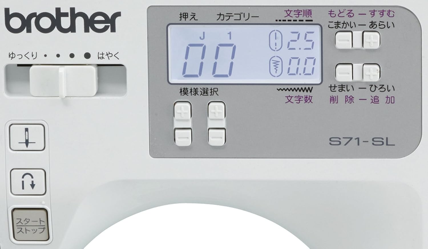 ブラザー コンピューターミシン S71-SLのレンタル