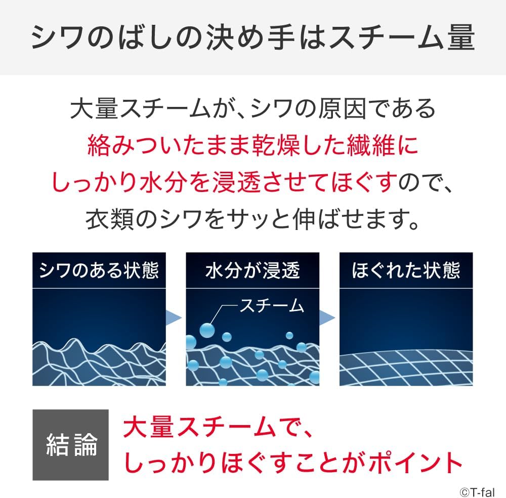 ティファール 衣類スチーマー DT8732J0のレンタル