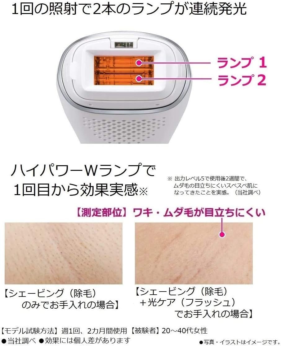 パナソニック 光美容器 光エステ ボディ&フェイス用 ハイパワータイプのレンタル