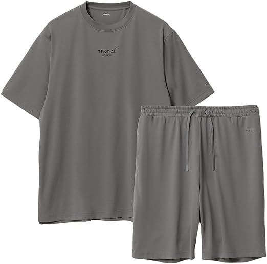 BAKUNE Dry Men's リカバリーウェア 上下セット（半袖・ショートパンツ）のレンタル