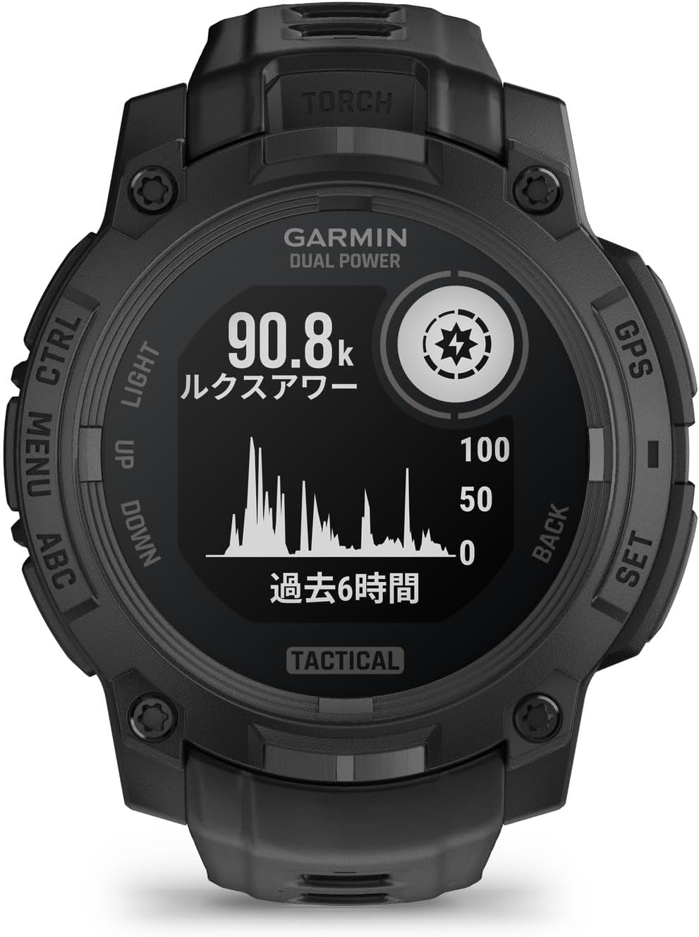 GARMIN スマートウォッチ Instinct 3 Dual Power Tacticalのレンタル