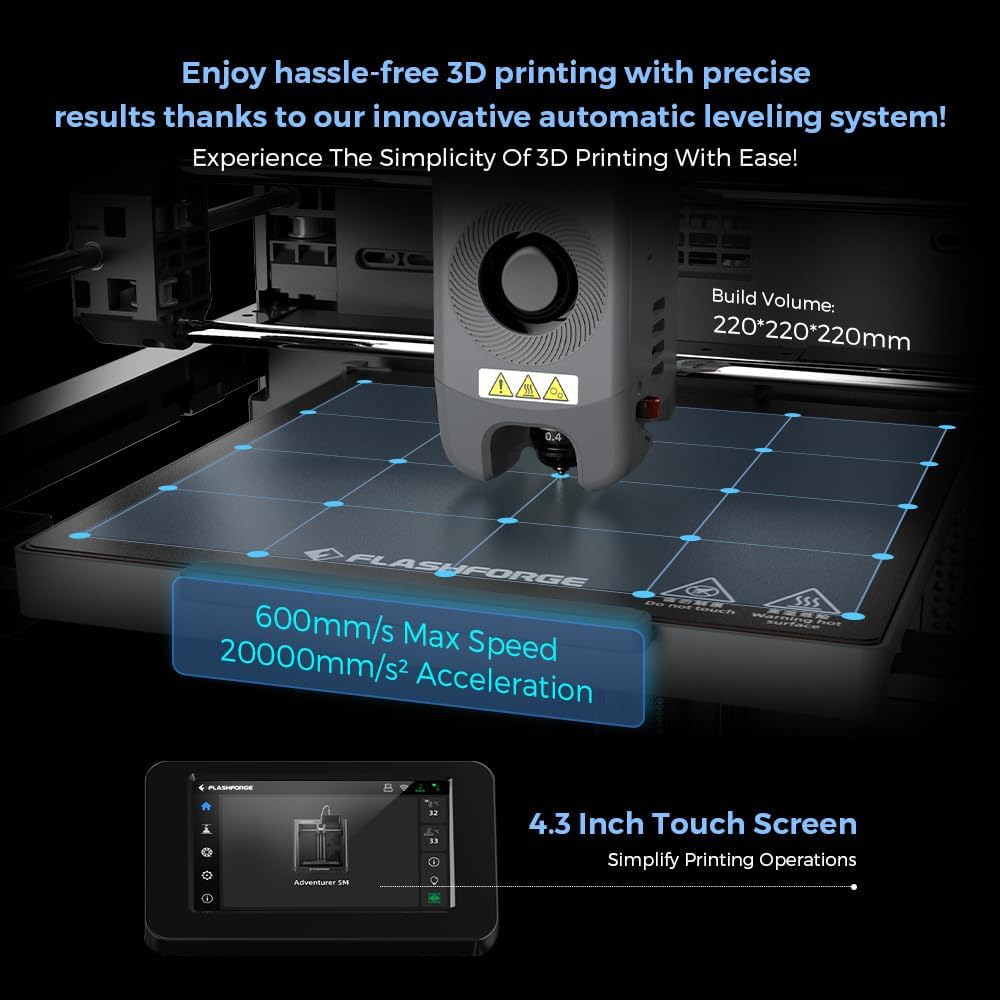 Voxelab 3Dプリンター FLASHFORGE Adventurer 5Mのレンタル