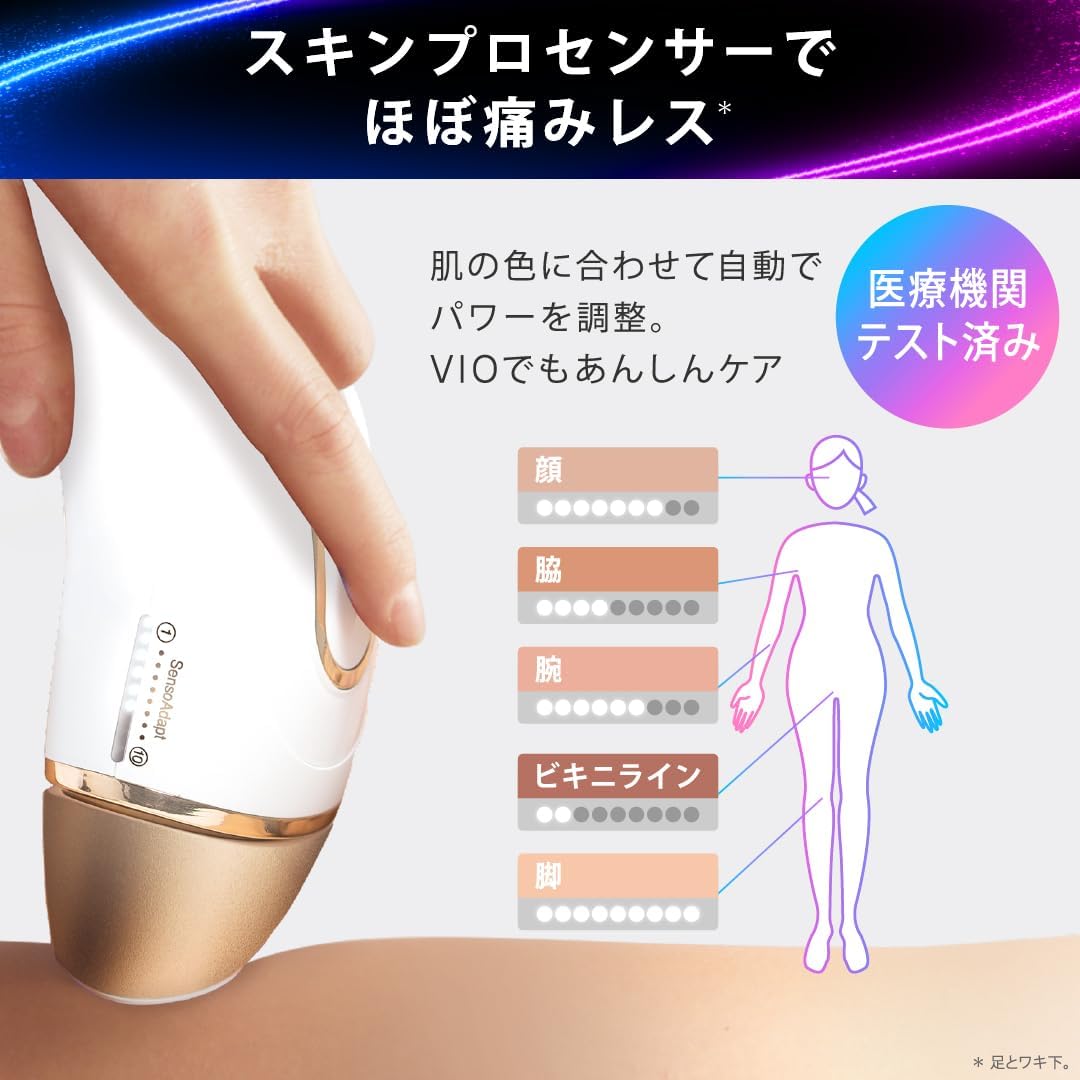 ブラウン 光脱毛器 シルクエキスパートPro5 PL5431のレンタル